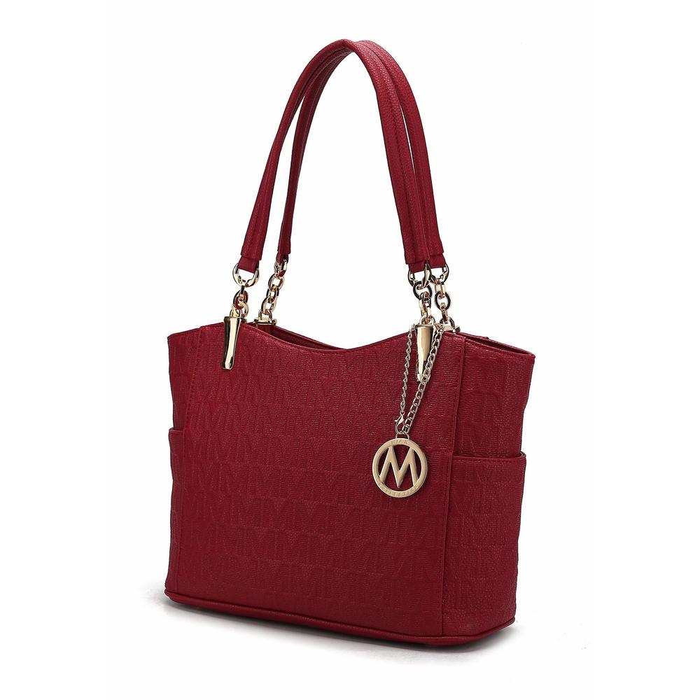 Shoulder Handbag Vegan Leather Satchel-Tote Bag, Top-Handle Purse, :'D